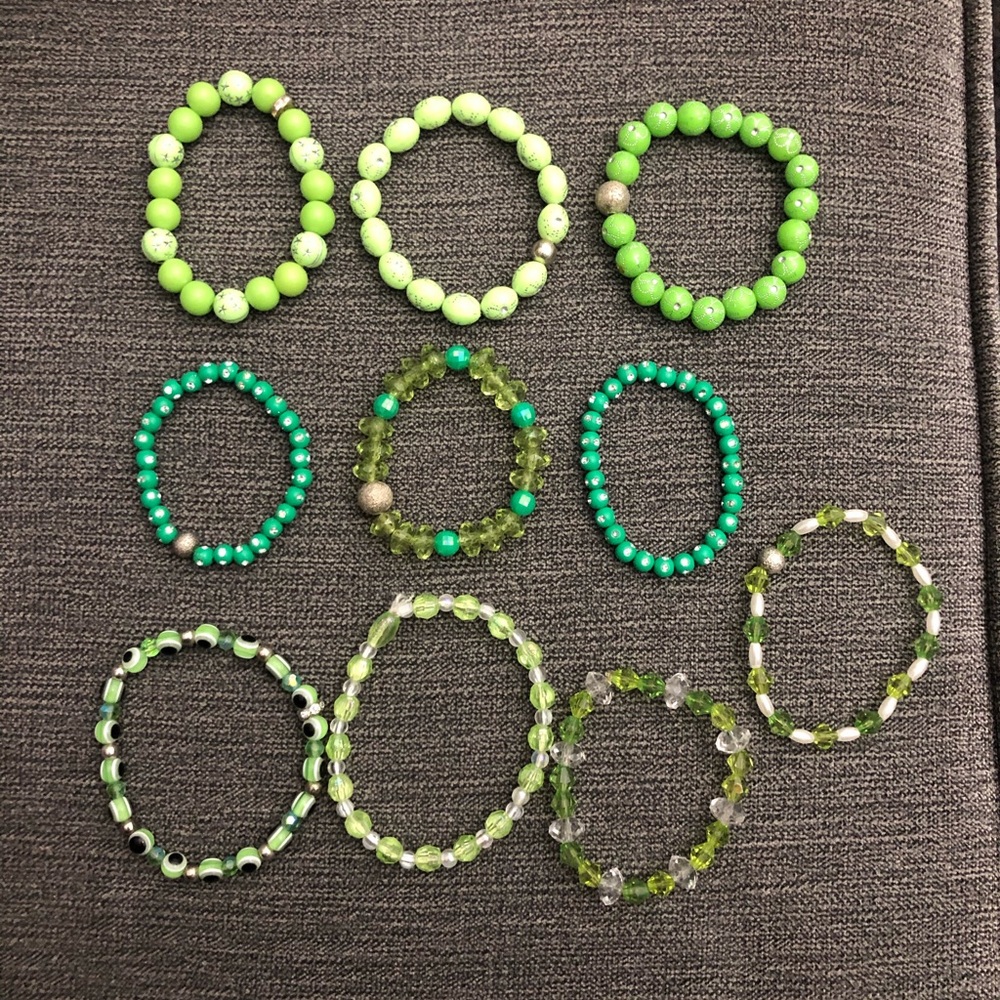 Green Bracelets 💚🟢🟩